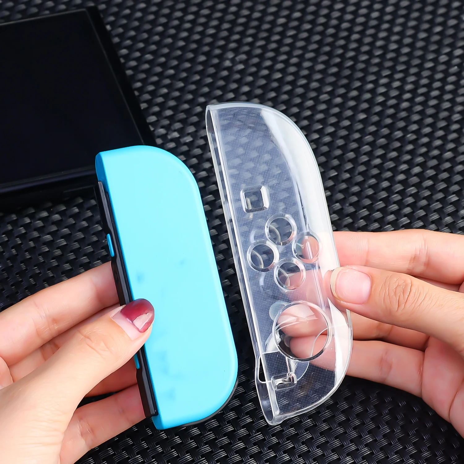 For Switch 2 Handheld Gaming Console Silicone Case Protective Cover Shockproof Transparent Protector Shell For Nintend Switch2