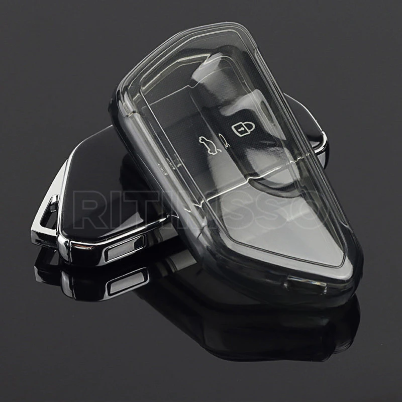 Cubierta de llave de Tpu protección remota para Seat Leon Fr Mk4 Cupra Formentor para Skoda Octavia A8 MK4 MK8 para VW Golf 8 ID-4