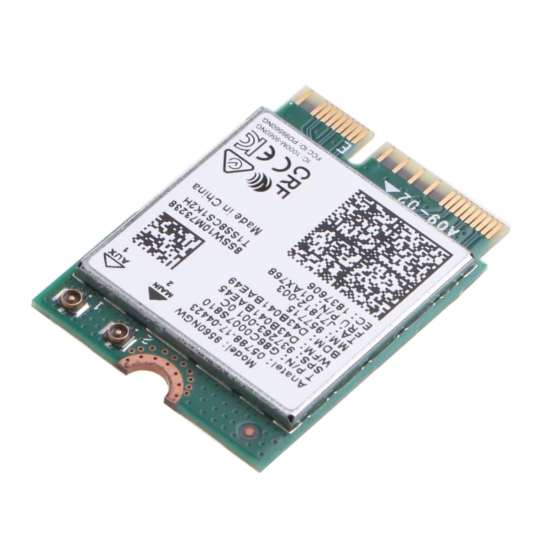 9560NGW двухдиапазонный комплект Wi-Fi-карты 802.11ac axe Wireless NGFF для M.2 для Key WiFi-карты сетевой адаптер BT 5,0 для