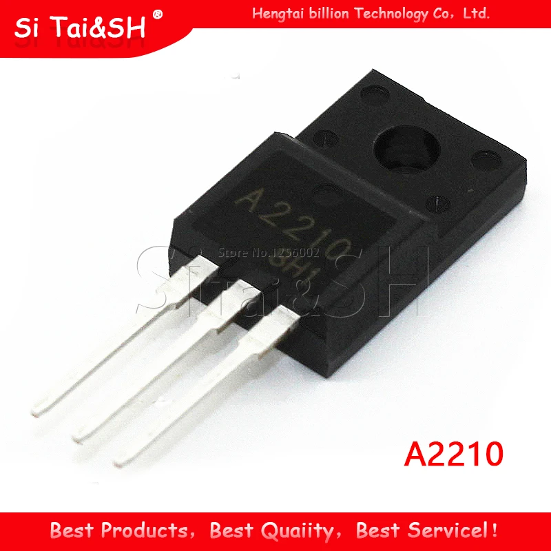 10 Uds A2210 C6082 F 5 pares (5 uds 2SA2210 + 5 uds 2SC6082) nuevo sistema de datos original