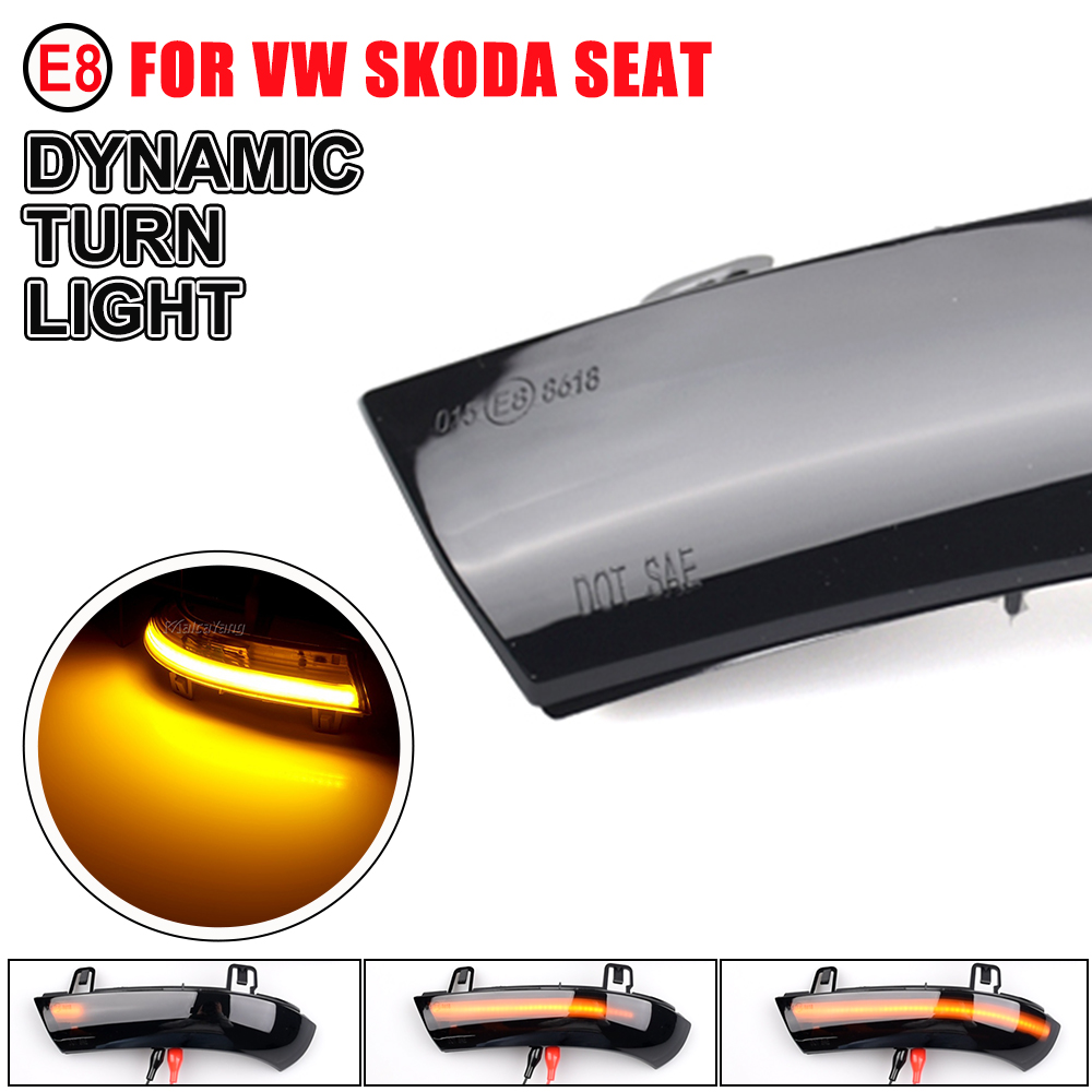 Dynamiczny kierunkowskaz LED do Volkswagena GOLF 5 GTI plus MK5 Jetta Passat B6 B5.5 Variant EOS Sharan do VW arrow light