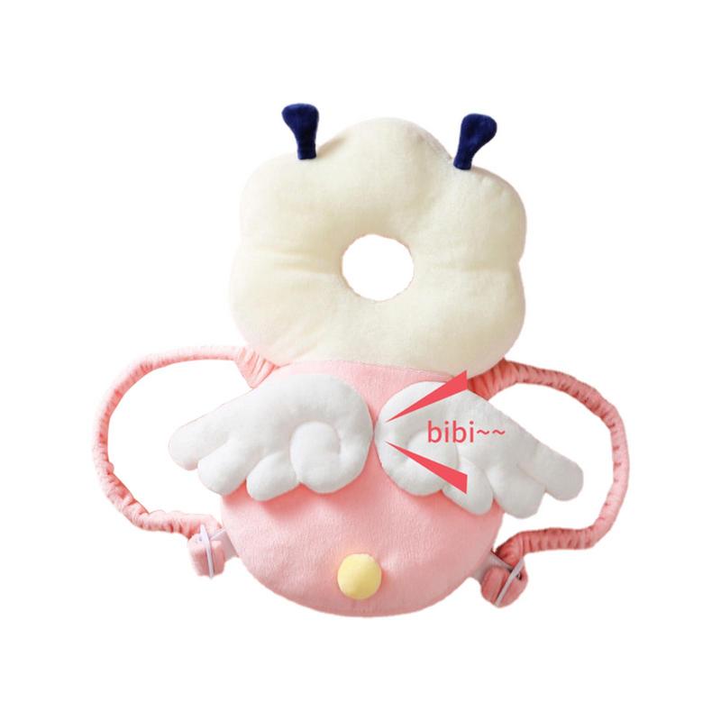 เด็กฤดูใบไม้ร่วงหมอนกระเป๋าเป้สะพายหลัง Soft Fall Protector เบาะเด็กกระเป๋าเป้สะพายหลังป้องกันศีรษะสําหรับทารกการ์ตูนเด็กหัว Protector กลับ