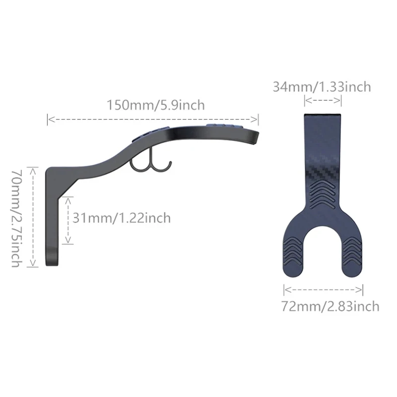 Motorcycle Accessories Helmet Hook Wall Mount Hooks For Yamaha MT MT07 MT09 MT03 MT25 MT FZ 07 09 03 25 MT-07 MT-09 MT-03