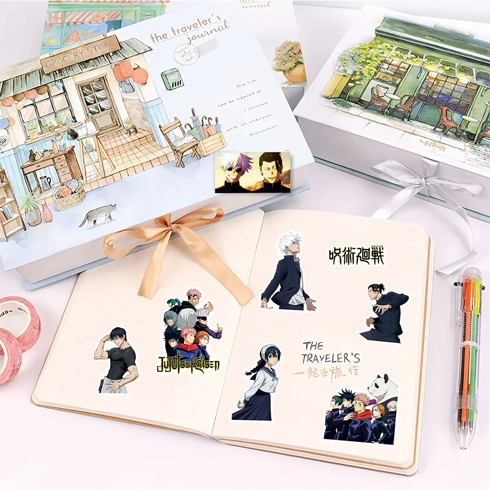 10/30/80 個漫画呪術廻戦ステッカー DIY ラップトップスケートボード子供クールステッカーいたどりゆうじ悟条悟アニメデカールおもちゃ