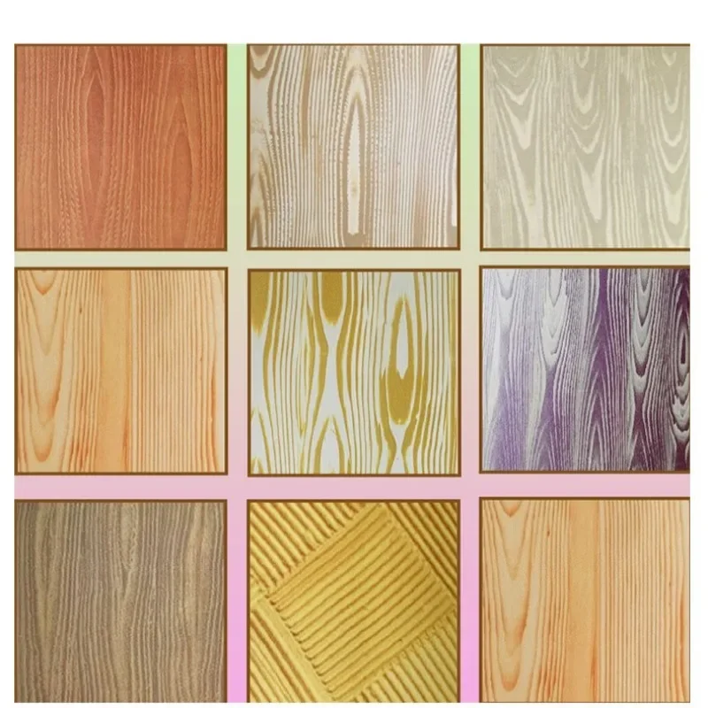ใหม่ยางเนื้อแปรงลูกกลิ้งเลียนแบบไม้ Graining ภาพวาดเครื่องมือ Art ลายนูน DIY Graining สําหรับผนังห้อง Art Decor