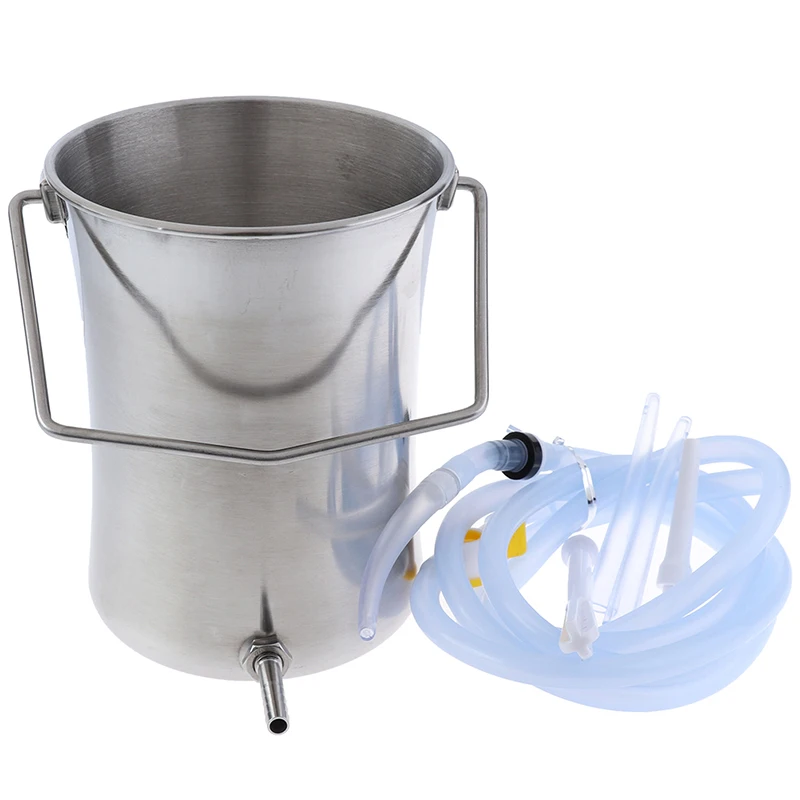 1 conjunto reutilizável 2l casa enema balde kit de aço inoxidável não tóxico café enema kit com bocais para desintoxicação limpeza cólon