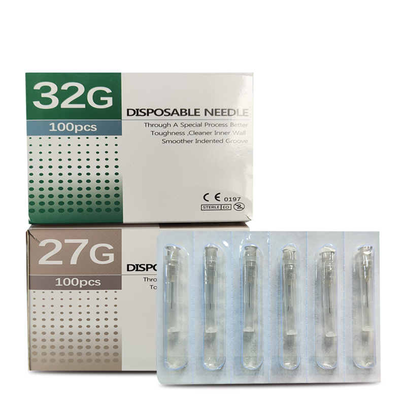 27G 30G 32G 34G 4mm/13mm/25mm Injection Needle High-end Material Perfect Quality Disposable Needles for Cosmetology