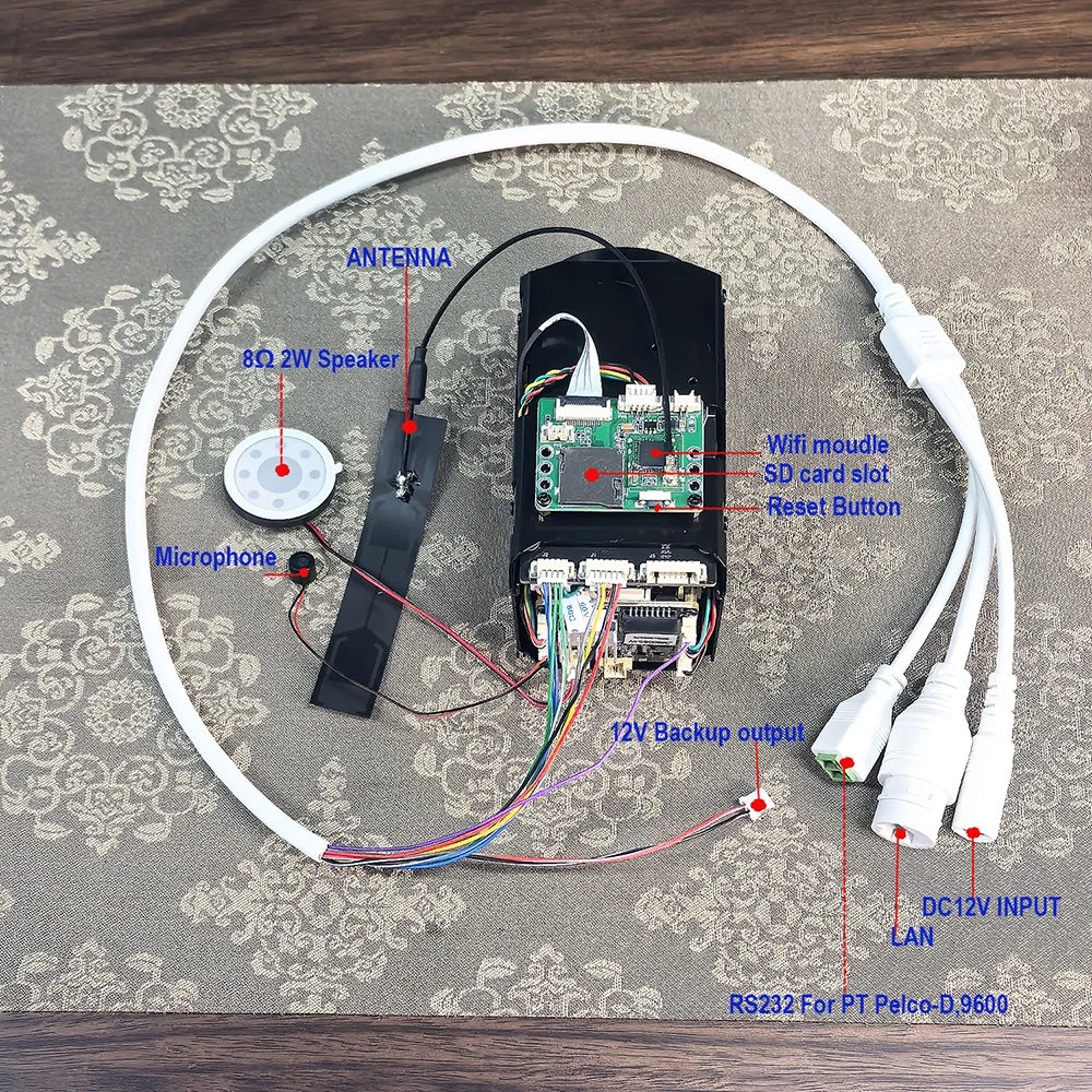 4K 8MP 600X ZOOM WIFI IP-камера RTMP Auto IRIS Hikvision Protocol IVM4200 P2P ONVIF IMX415 Поддержка SD 256 ГБ IP-камера