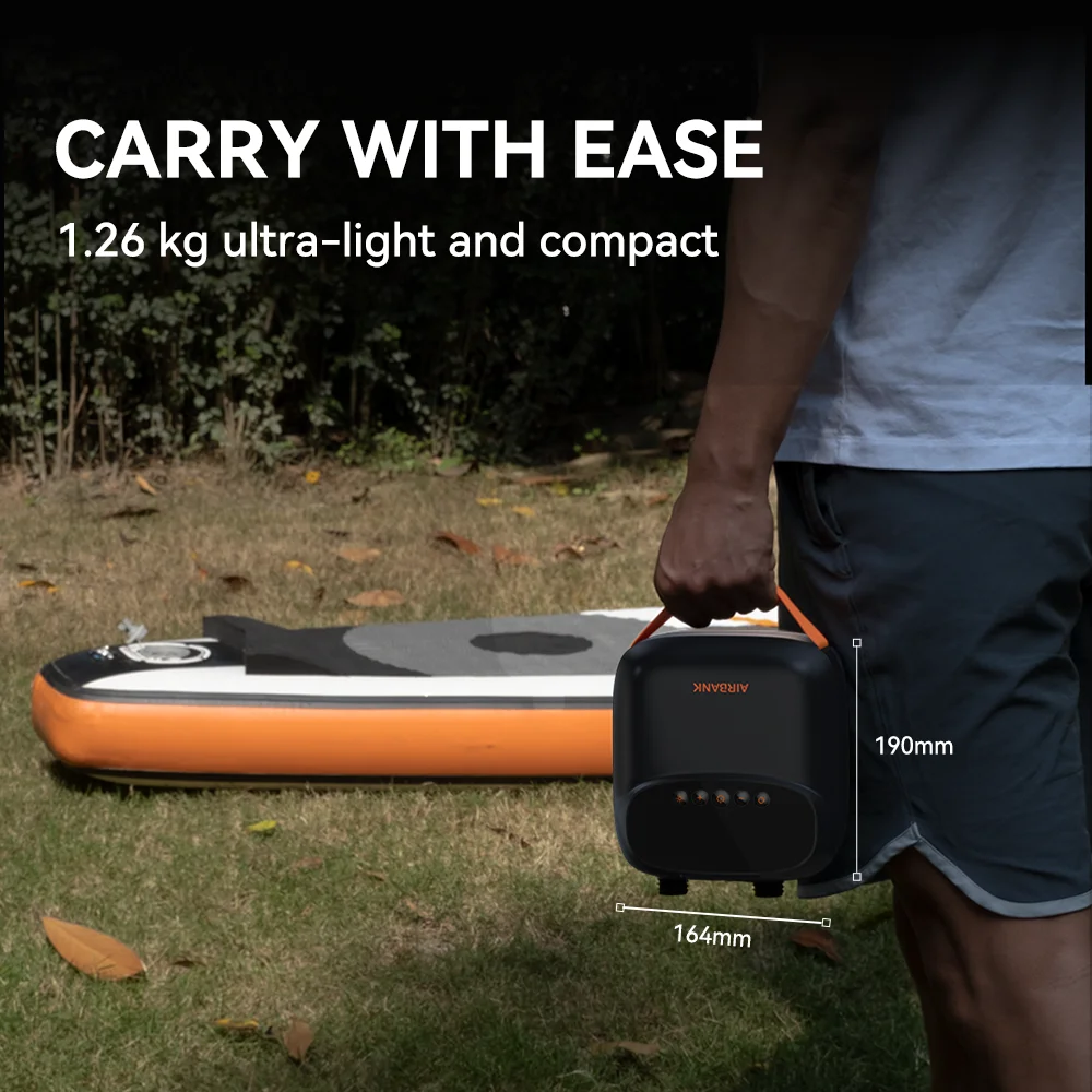 ชาร์จ SUP ปั๊มอุปกรณ์เรือ Stand Up Paddle 20PSI Wilreless Inflatable PVC ปั๊มสําหรับเรือคายัค Surfing Kite ที่นอนเต็นท์