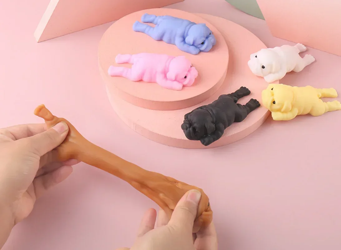 Squishy สุนัขอะนิเมะ Fidget ของเล่นปริศนาสร้างสรรค์จําลอง Decompression ของเล่น Kawaii สุนัขความเครียด Reliever ของเล่นปาร์ตี้วันหยุดของขวัญ