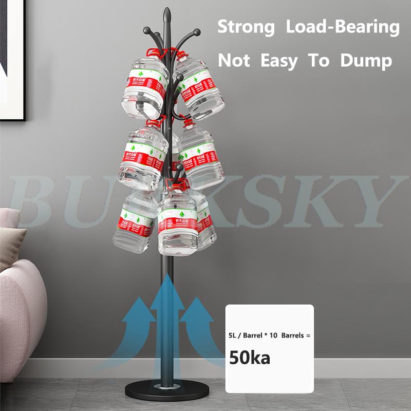 Perchero de Metal independiente con 16 ganchos, perchero de pie, perchero para suelo, perchero, estantes para abrigos, muebles de entrada