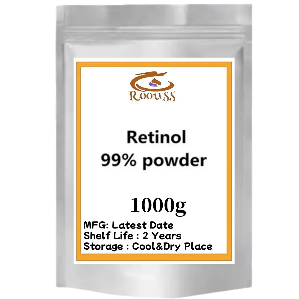 Hot sale retinol acetate powder pure cosmetic grade Raw Material free shipping