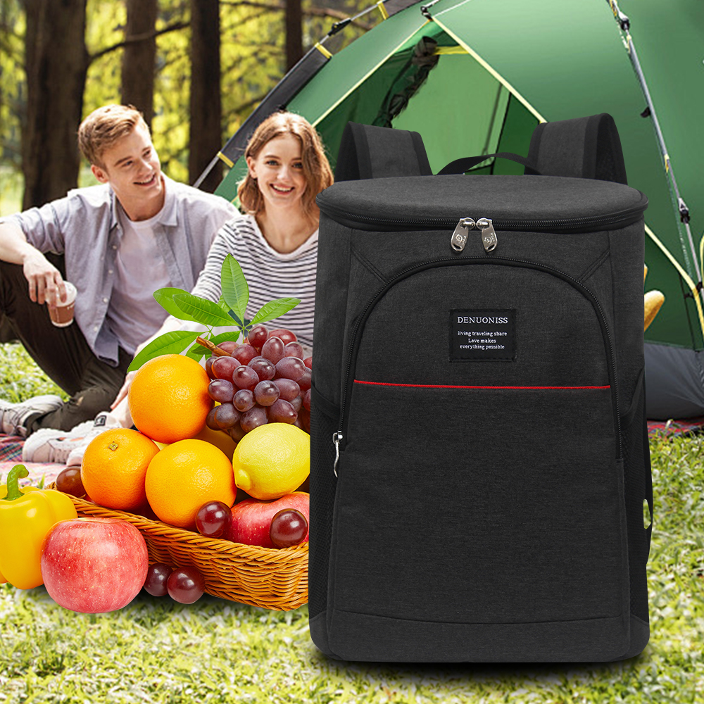 DENUONISS 20L термохолодильник рюкзак многослойный изолированный рюкзак водонепроницаемая герметичная сумка для пикника на открытом воздухе и открывалка для бутылок