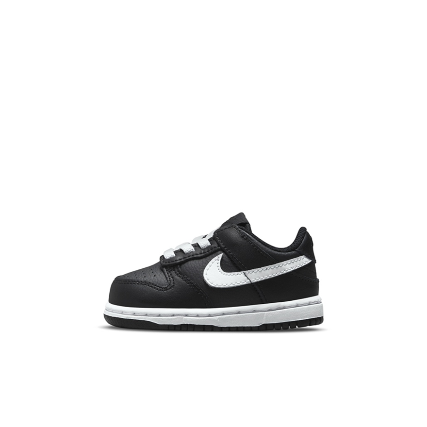 Nike Dunk White/Black Trendyy and Versatile Toddler Shoes for Infants and Toddlers