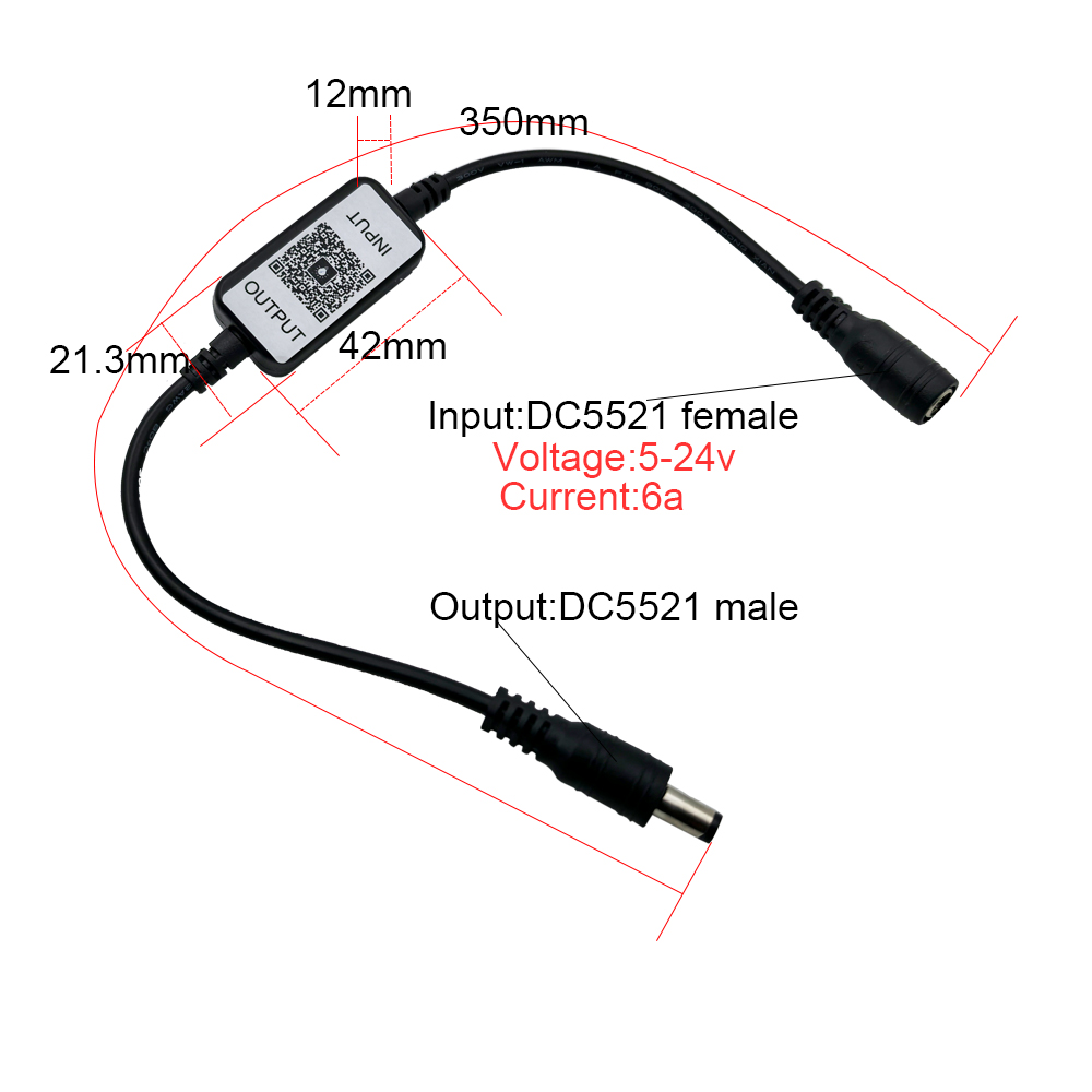 12V Magic Home มินิบลูทูธ Led Monochrome Dimmer Controller แถบสีเดียวการควบคุมแอพมือถือ