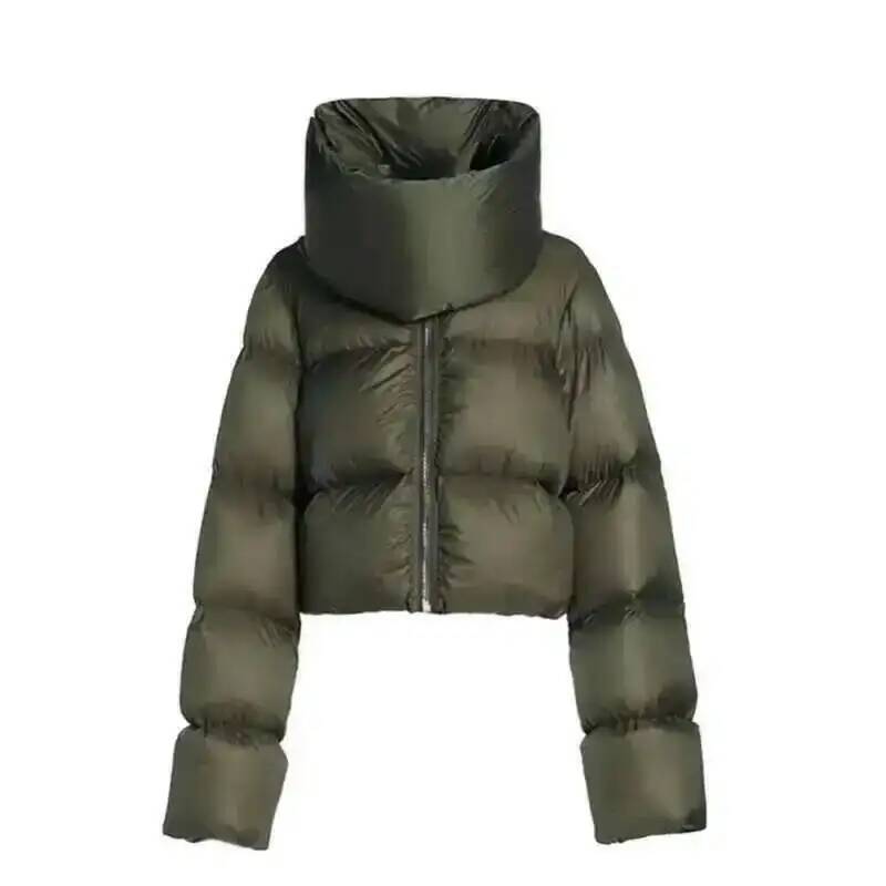 HKSH Herbst Winter Neue Männer Flut Baumwolle Gefütterte Jacke Schal Kragen Dicken Langen Sleeve Zipper Brot Chic Trendy RO Stil Mantel H2840
