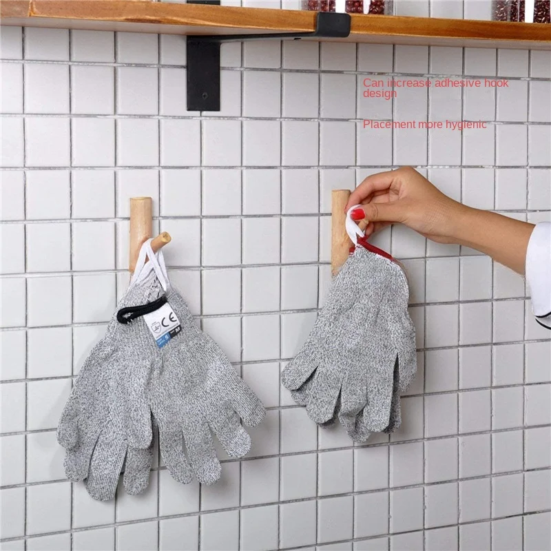 Level 5 HPPE Security Protection Anti-Cut Gloves, Cut Proof, Stab Resistant, Stainless Steel Wire, Security Protection