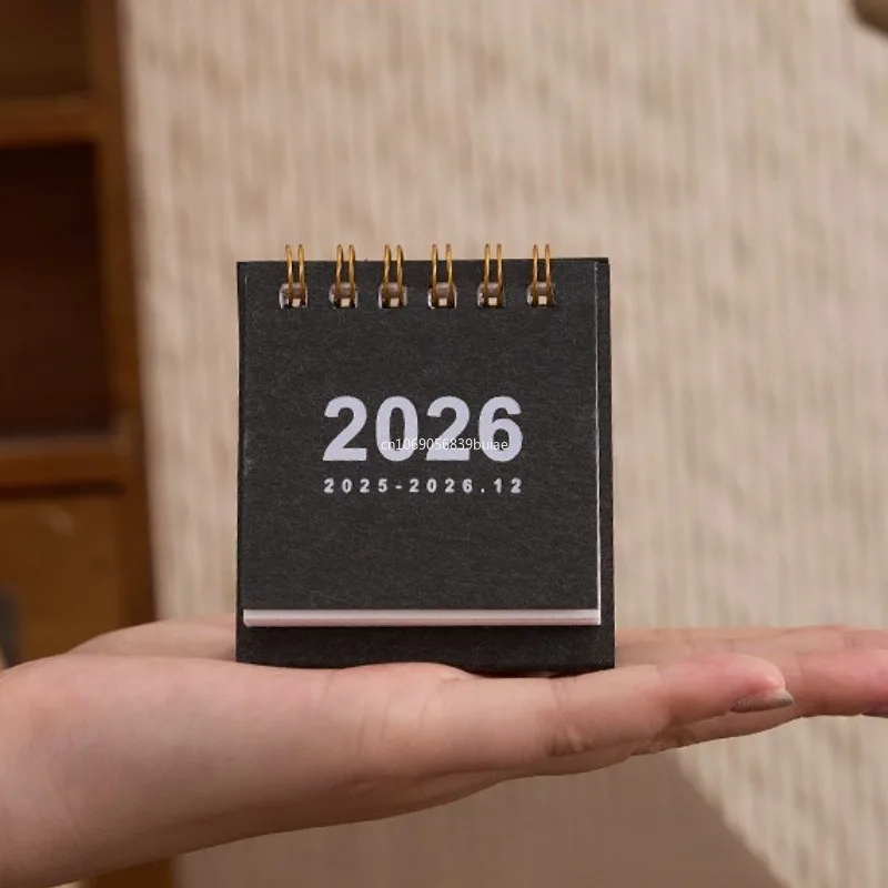 2026 Desk Calendar Kawaii Mini Calendar Books To Do List Daily Monthly Yearly Planner Time Manegement Desk Decorations تقاويم