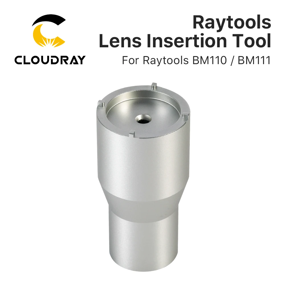 Cloudray Raytools BM111/BM110 Ống Kính Chèn Vào Dụng Cụ Tập Trung Ống Kính D30 Chèn Vào Dụng Cụ Cho Raytools BM111/BM110 Quang Học Tập Trung ống Kính