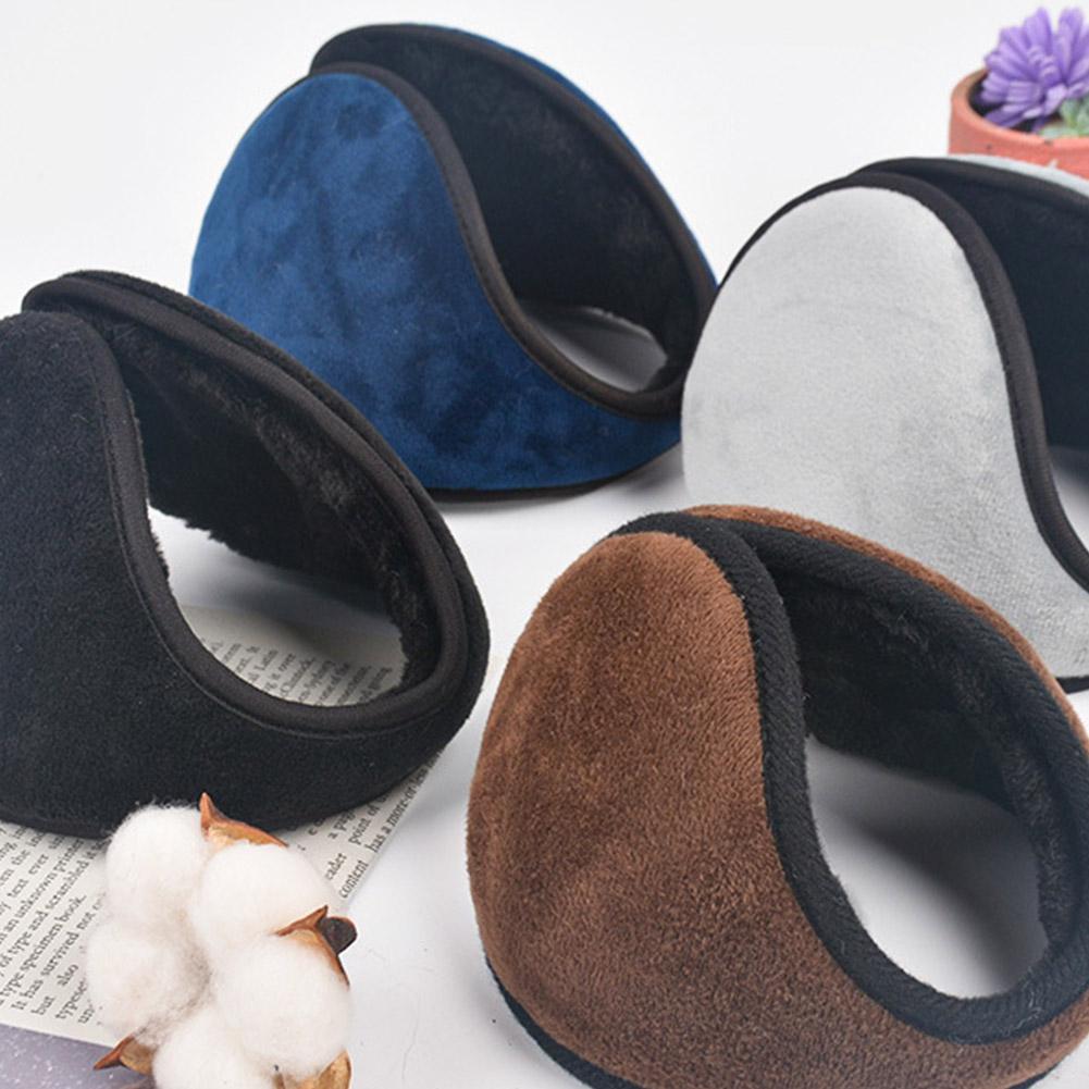 Cache-oreilles monochromes pour hommes et femmes, cache-oreilles doux, protection extérieure, cache-oreilles, garde au chaud, mode hivernale
