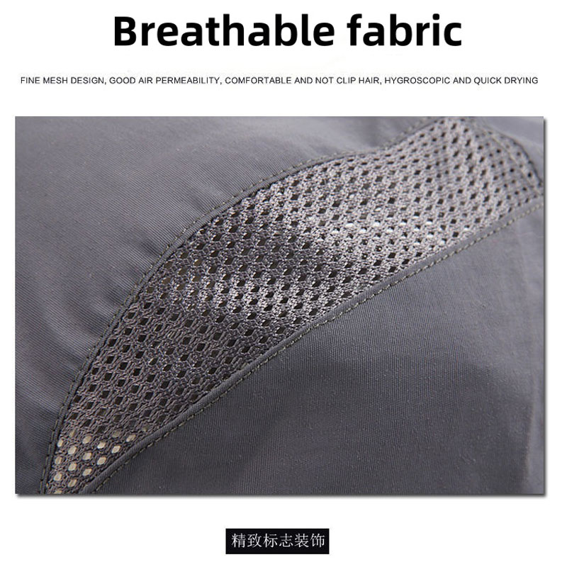 Quick Drying Unisex Baseball Cap Mesh Breathable Thin Sun Hat Adjustable Lightweight Dad Hats For Wome