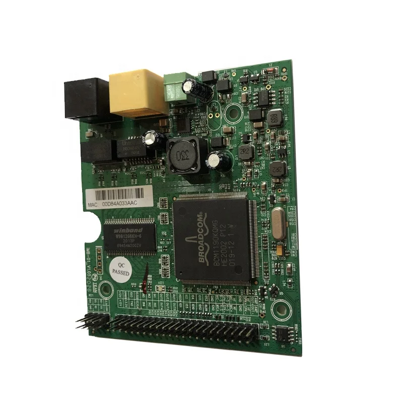 Intercom PCB Board Control Board com Mic Speaker, VoIP Emergency Intercom, SIP, Botão de emergência