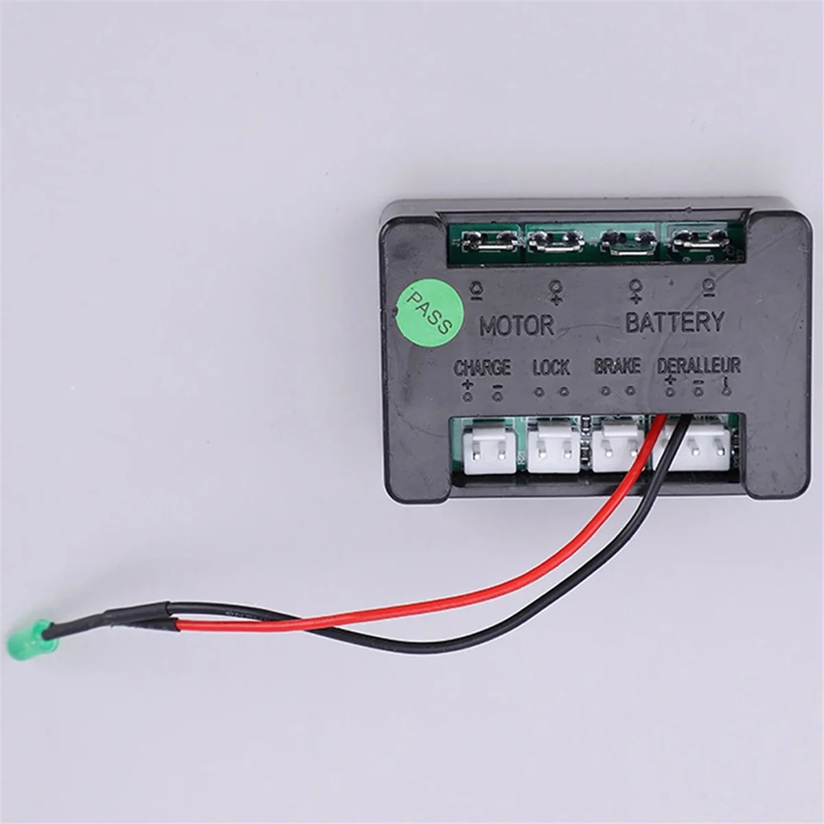 LDHL DC24V Electric Scooter Controller 120W DC Electric Brush Motor Controller E-Scooter Part with Charge Cable and LED Cable