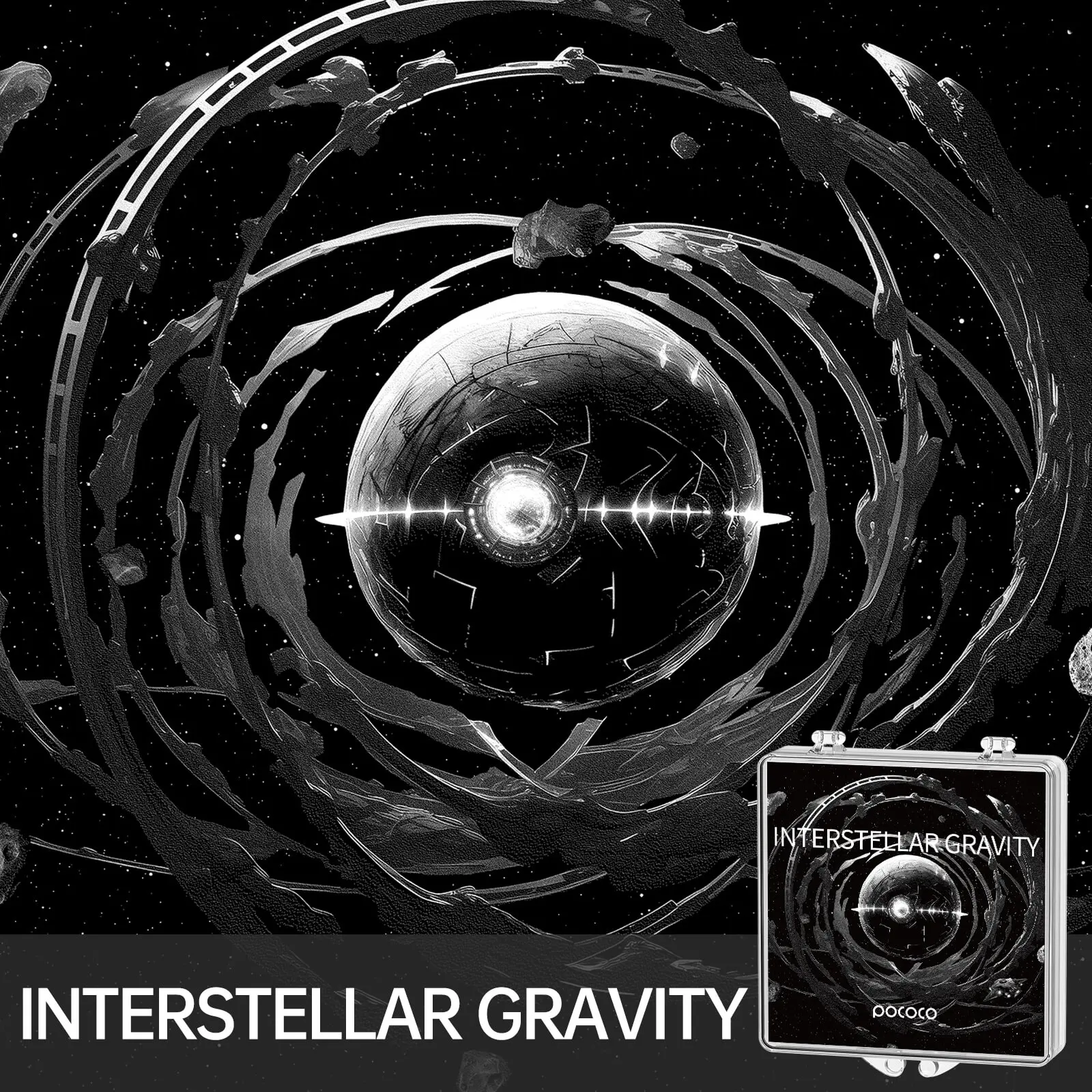 Cosmic Odyssey - Discs for POCOCO Galaxy  Projector, 5k Ultra HD, 6 Pieces ( No Projector )