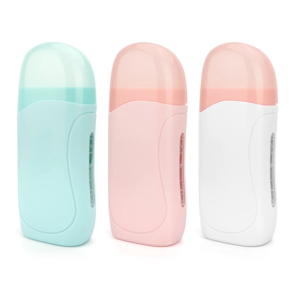 Unisex Roll on depilator wosk w kremie wałek do usuwania włosów podgrzewacz do wosku woskowanie gorący wkład podgrzewacz sprzęt narzędzie zestaw do woskowania