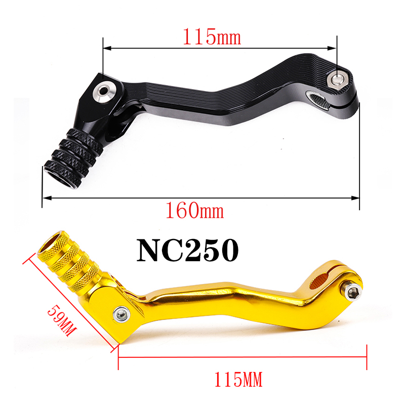 ユニバーサルCNCアルミモーターサイクルギアシフター,ペダルレバー,ホンダ,ヤマハ,カワサキ,スズキ,オフロード車,ATVアクセサリー
