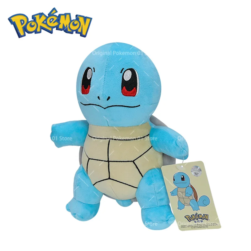 22 cm originele Pokemon pluche Kawaii Squirtle knuffeldier speelgoed anime pop sierkussen verjaardagscadeau voor kinderen