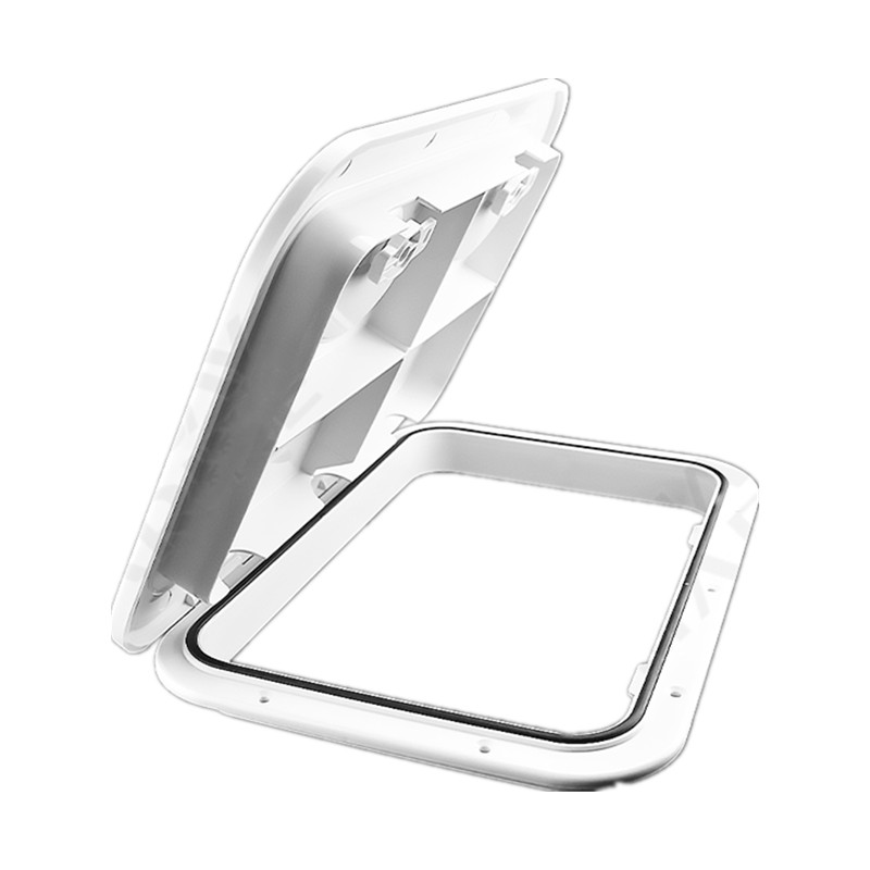 Bootszubehör ABS Deck Access Hatch Cover für Marine Boot Yacht RV wasserdicht Anti-UV rutschfeste Inspektion 240 x 358 mm