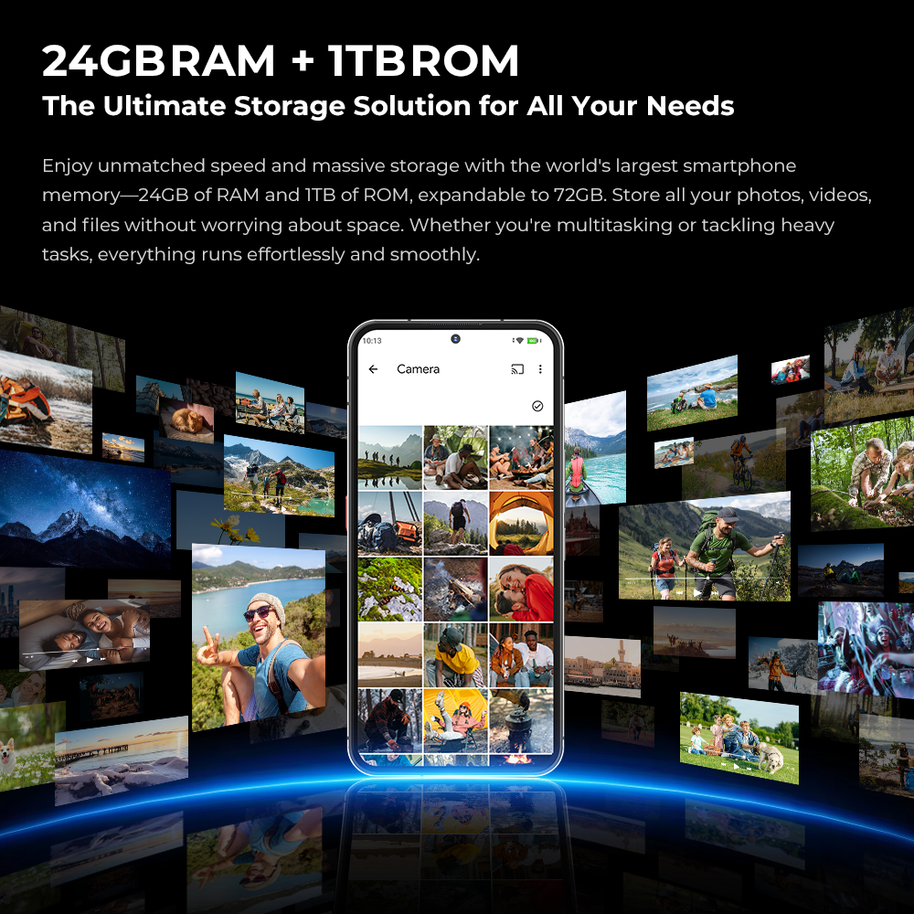 Oukitel WP200 Pro 5G Modular resistente teléfono desmontable auricular reloj 72GB + 1TB MTK8200 Smartphone 108MP teléfono móvil