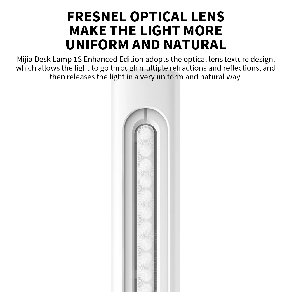 Xiaomi-lámpara de mesa Mijia 1S, versión mejorada, Ra95, alto índice de reproducción de Color, soporte de Control de voz, protección ocular, luz de escritorio plegable