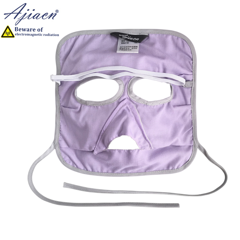 Anti-radiation pure cotton lining face mask Mobile phone, computer Electromagnetic radiation shielding silver fiber face mask