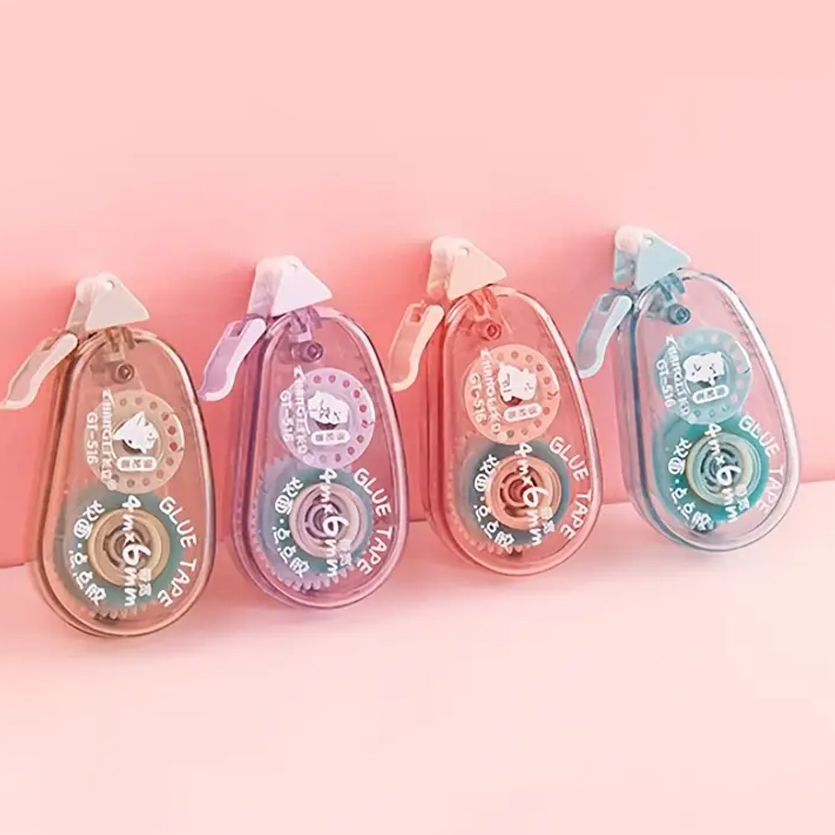 WQN-1PC Kawaii Dispensing High Viscosity Does Not Leave A Trace Correction Tape Transparent For Student And Office Use