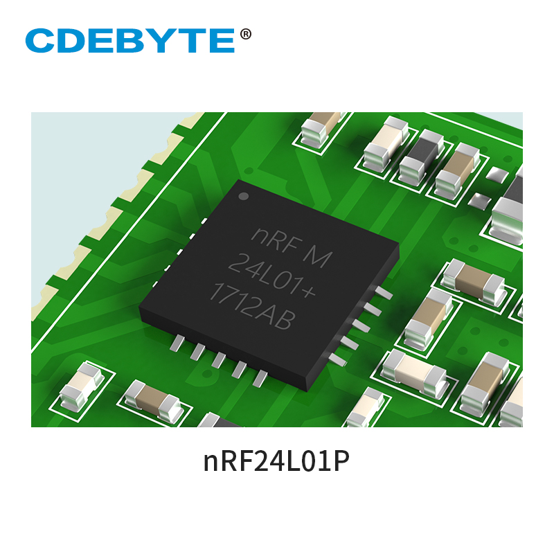 CDEBYTE E01-2G4M27SX nRF24L01P 2,4 GHz interne PA LNA 4km SMD 27dbm GFSK SPI wireless modul