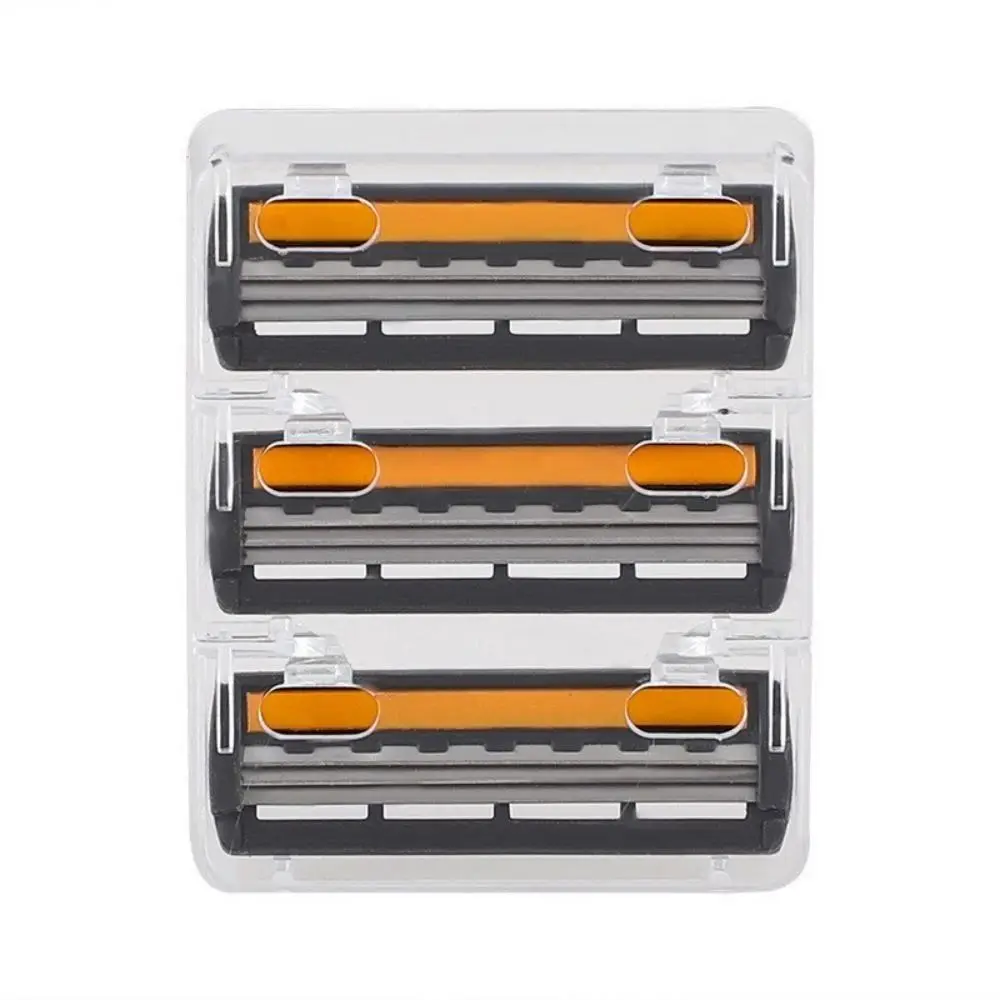 Razor Triple Blade 1 Razor Stand 19 Heads Washable Scratch Resistant Design Durable Razor Blade Portable Sharp Razor