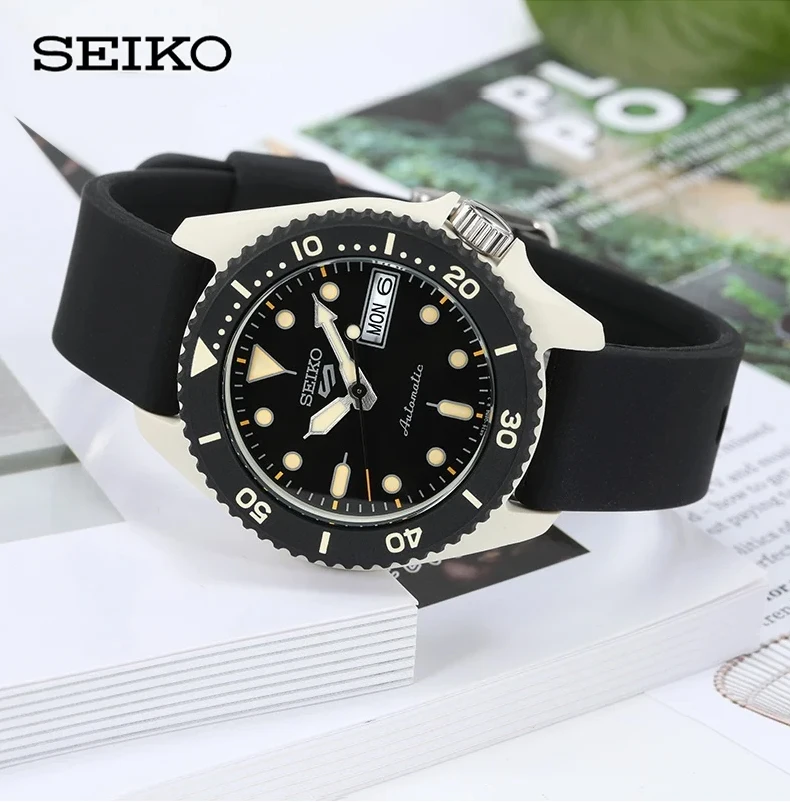 Reloj Original SEIKO 5 para Hombre, relojes mecánicos automáticos, Reloj deportivo luminoso resistente al agua a la moda, Reloj japonés para Hombre