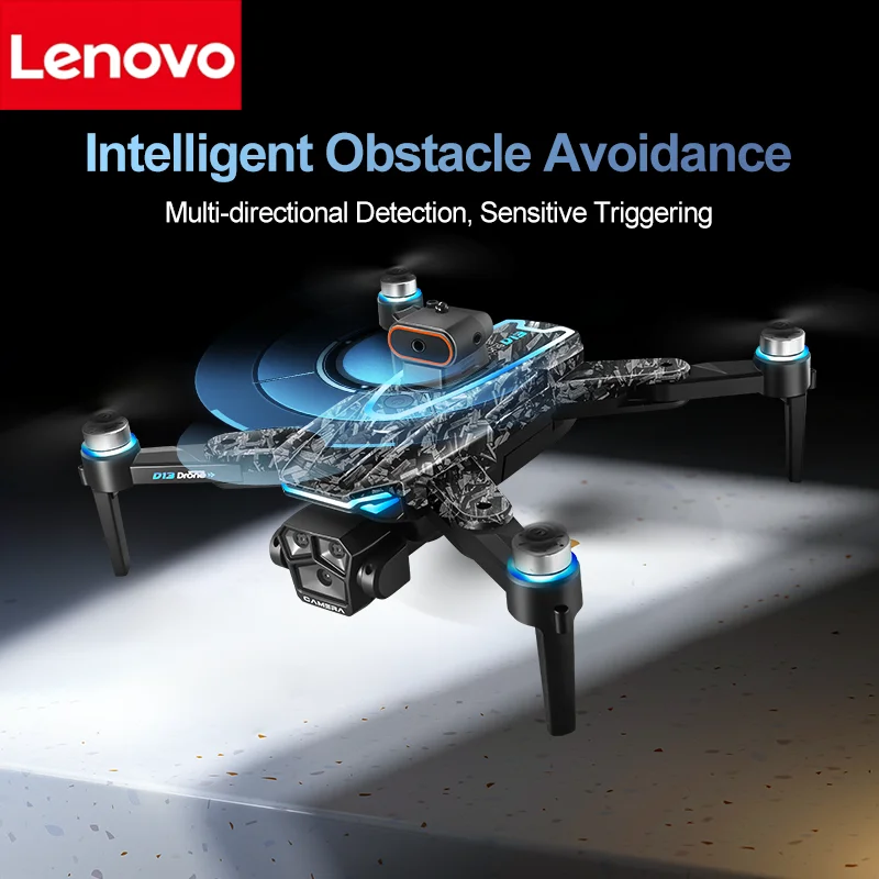 Xiaomi D13 GPS Drone 8K Triple caméra HD flux optique Intelligent évitement d'obstacles pliable moteur sans brosse quadrirotor VR UAV