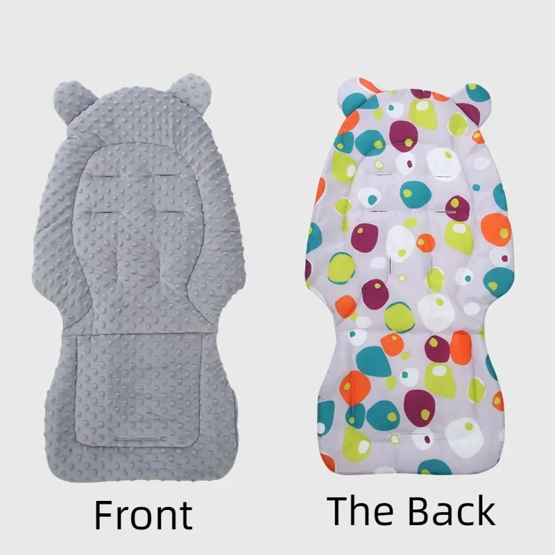 Kinderwagen Zitkussen Katoen Baby Dubbelzijdig Zitkussen Dikke Warme Universele Kinderwagen Matras Mat Kinderwagen Accessoires