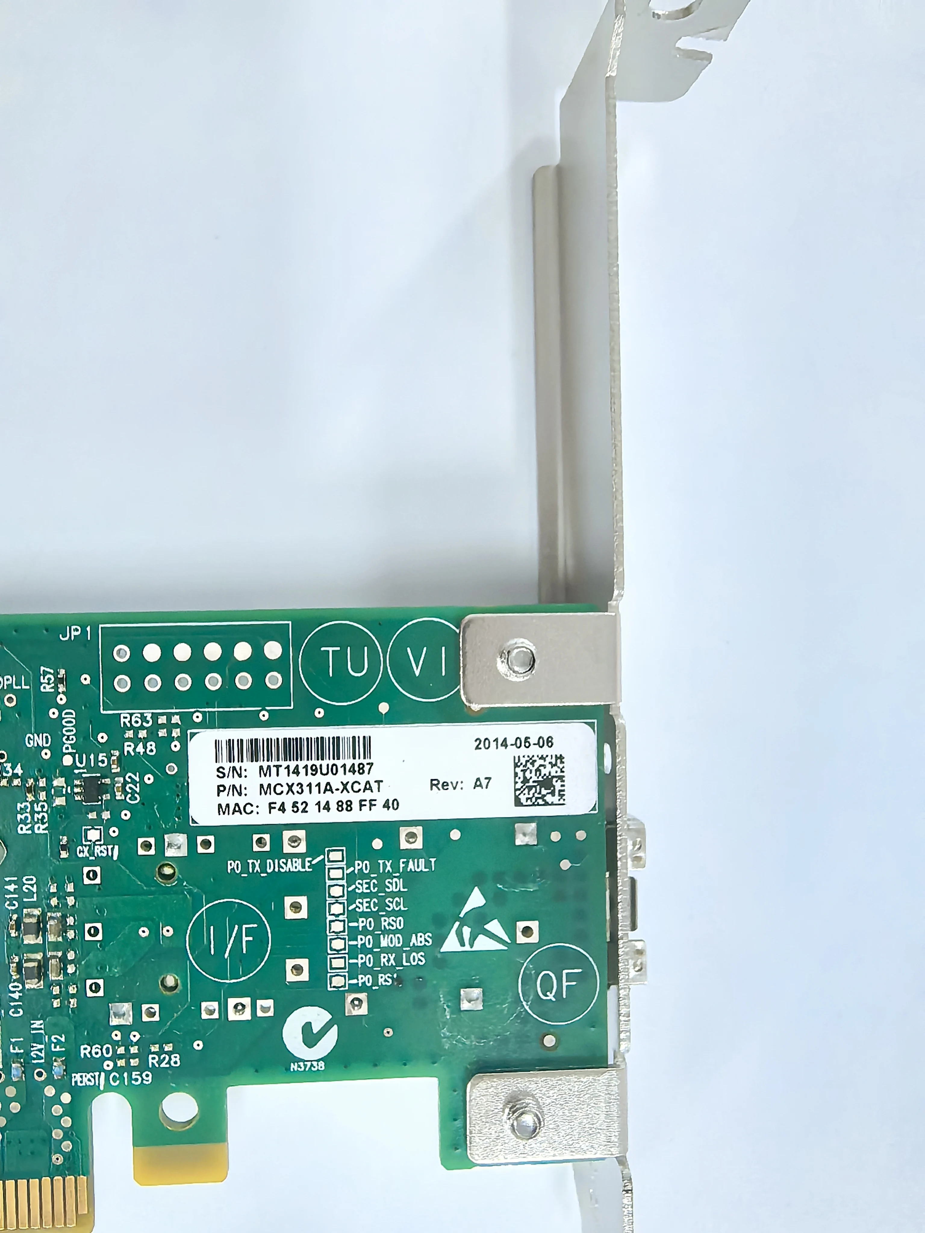 MCX311A-XCAT 10 Gigabit Ethernet сетевой адаптер CX311A для Mellanox