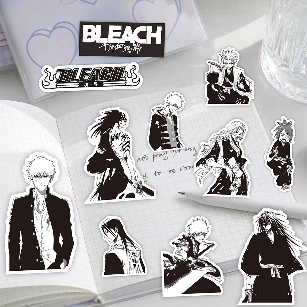 Pegatinas de dibujos animados para niños, calcomanías de grafiti para monopatín, funda de teléfono, portátil, DIY, 10/30/75 piezas, en blanco y negro