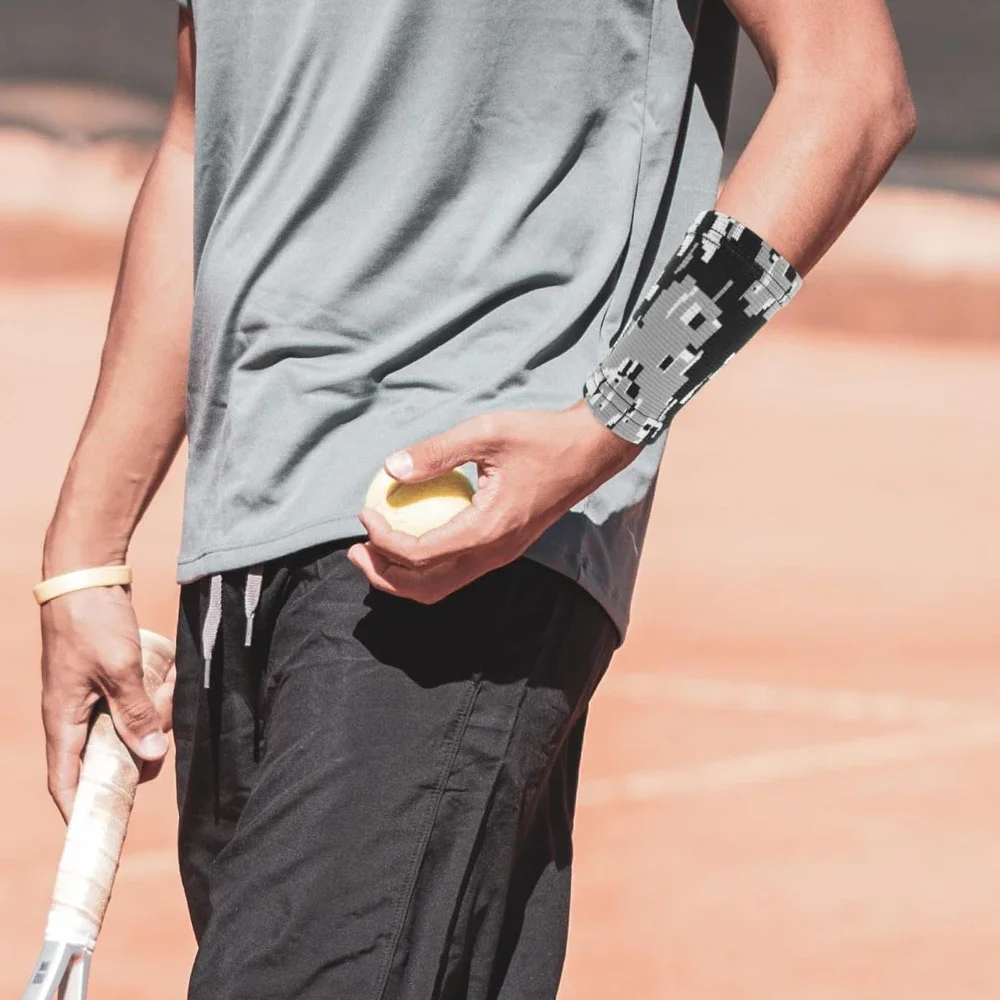 Muñequera de compresión para hombre y mujer, muñequera elástica, tendinitis, 1 unidad