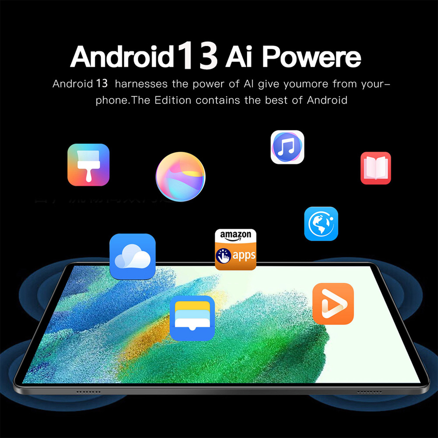 10.1 Inch Tablet Pc Octa Core Android 13 Dual SIM 3G Network 4GB RAM 64GB ROM Google Bluetooth WiFi Tablets