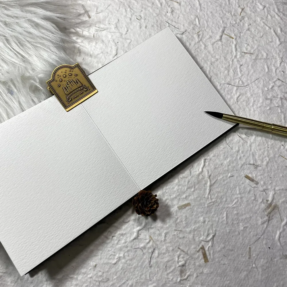 POTENTATE 300 g/m2 Aquarell-gefalteter Zeichenblock, Orgel, Skizzen-Notizbuch, Kaltpresspapier für Designer-Zeichnung, Künstler, Studenten
