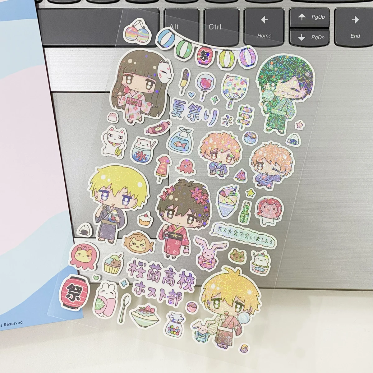 1Pc かわいいキャラクター装飾ステッカースクラップブックステッカー芸術 Diy 工芸品アルバムジャーナルプランナー電話荷物ラップトップ