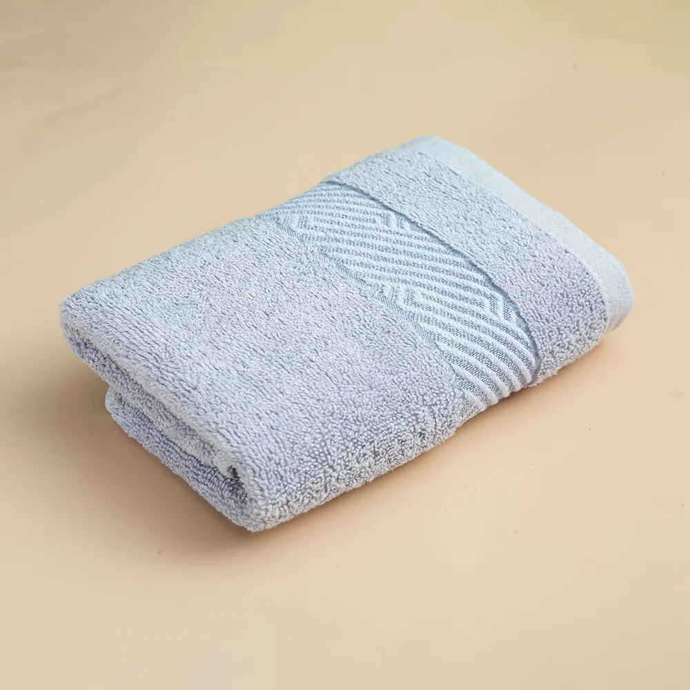 Toalha de Algodão Puro 35x75cm Longo Grampo Toalhas De Algodão De Secagem Rápida Engrossar Soft Face Toalhas Absorvente