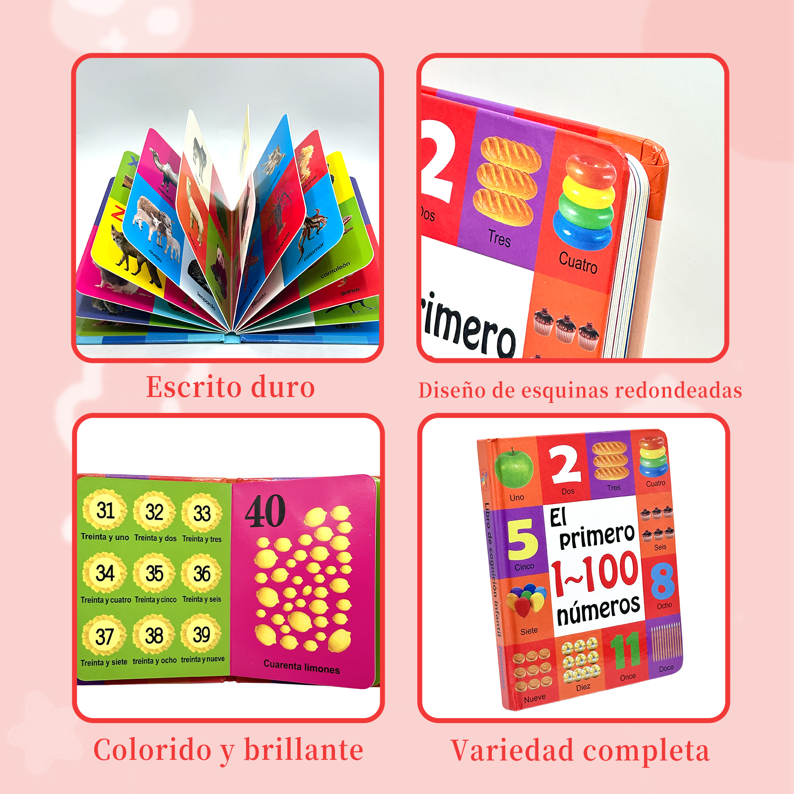 สารานุกรมความรู้ความเข้าใจสําหรับเด็กสเปน 0-2 ปีการเพิ่มประสิทธิภาพความรู้ความเข้าใจหนังสือการเรียนรู้ในช่วงต้นของเด็กของขวัญ