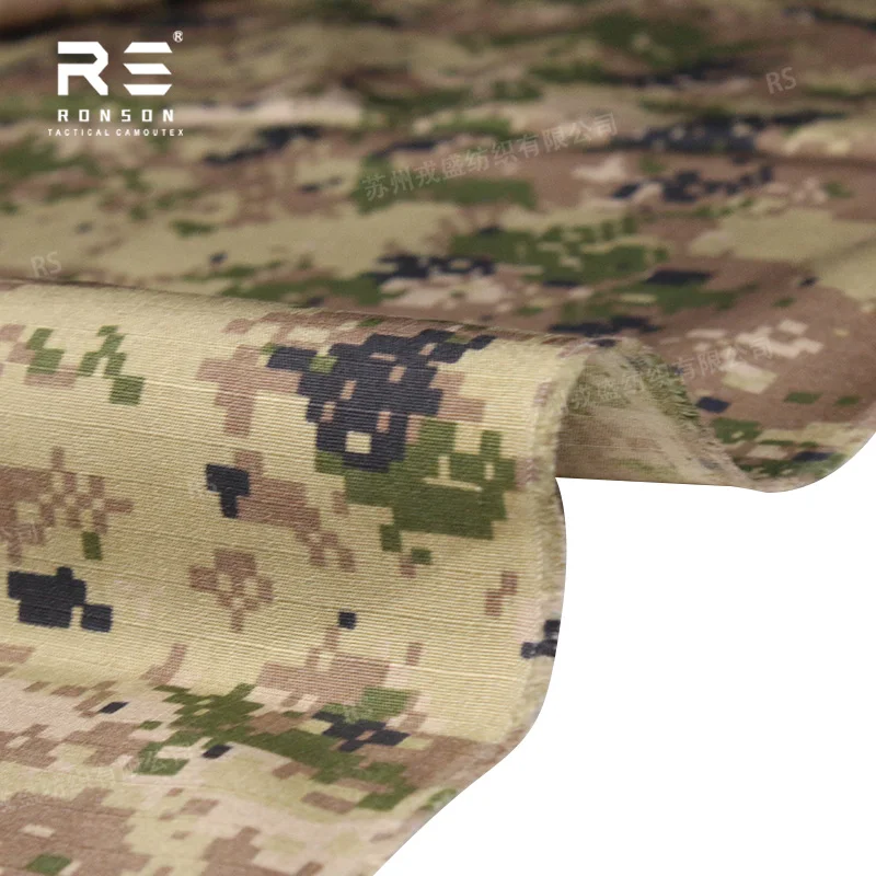 Лидер продаж, 50% нейлон, 50% хлопок, ткань Ripstop CADPAT MT Camo NYCO5050, тактическая ткань для униформы на складе
